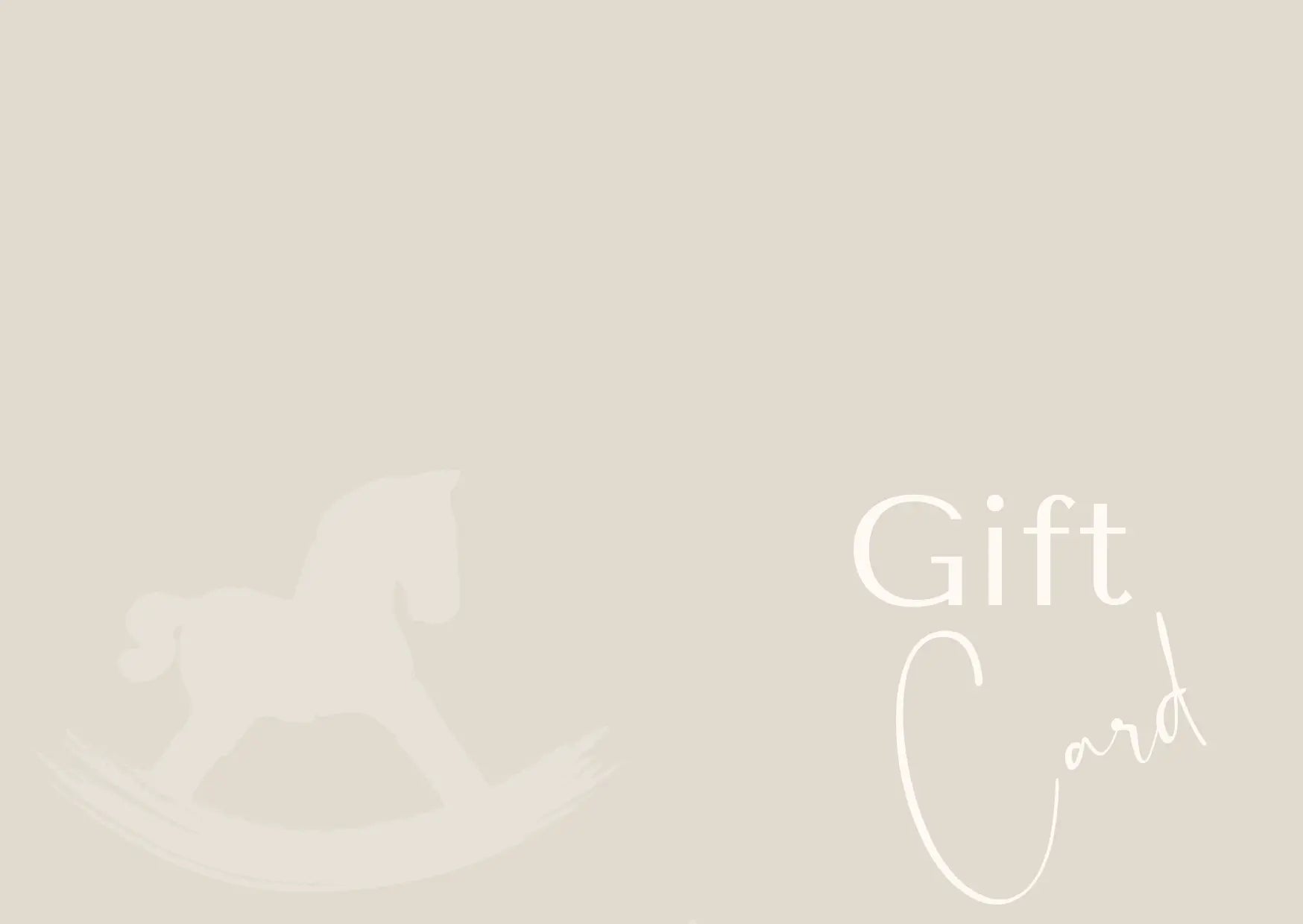 GIFT CARD boulevard kids Ltd