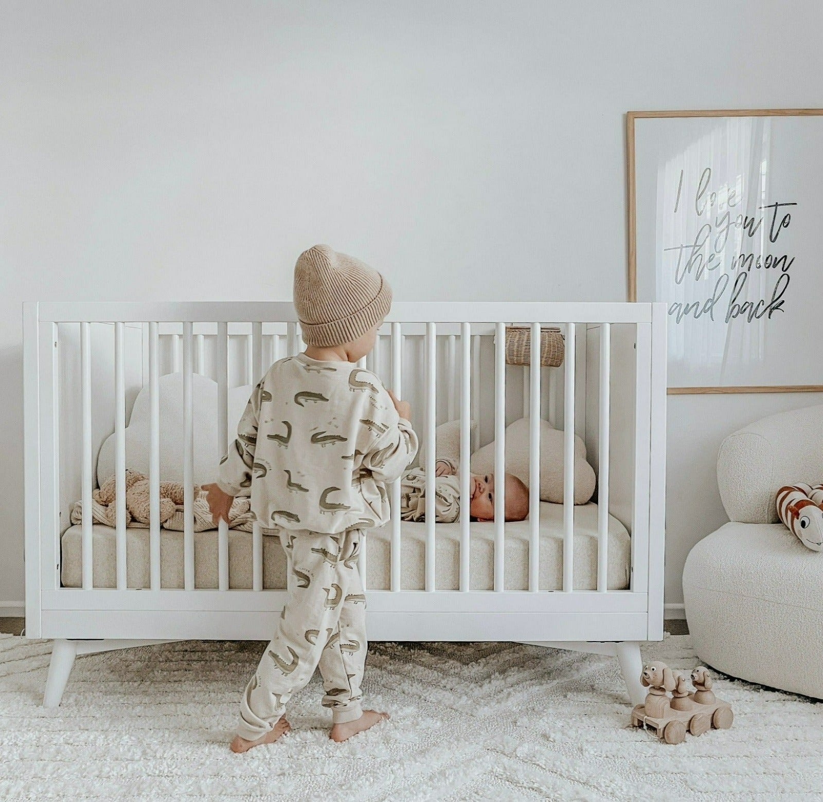 Abella Cot and Changing Table Package (FREE Mattress while on pre order)
