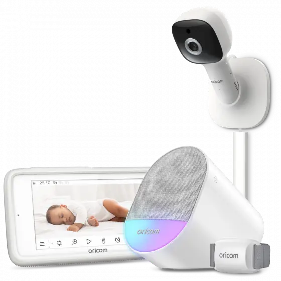 Oricom - Guardian Pro Sleep Tracking + Video Baby Monitor